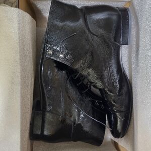 Louis Vuitton Patent Leather Boots